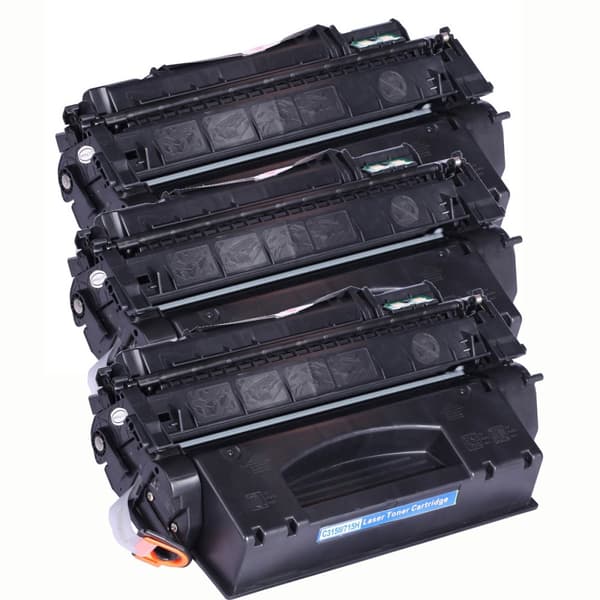 Kompatibel - Canon CRG315II/715H/515II BK combo pack 3 stk Toner - Sort 21000 sider