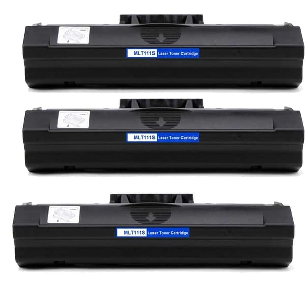 Kompatibel - Samsung MLT111S BK combo pack 3 stk Toner - MLT-D111S - Sort 3000 sider