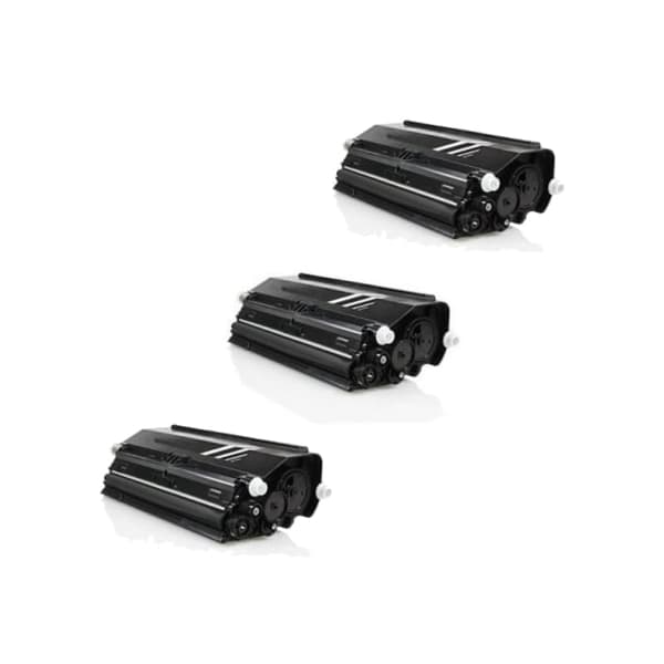Kompatibel - Lexmark X466 BK combo pack 3 stk Toner - Svart 45000 sider