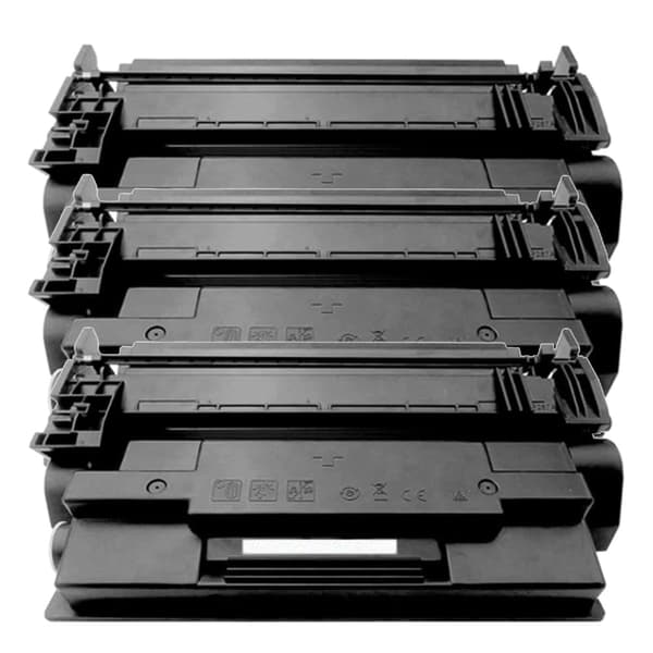 Kompatibel - HP 87X BK combo pack 3 stk Toner - CF287X - Svart 54000 sider