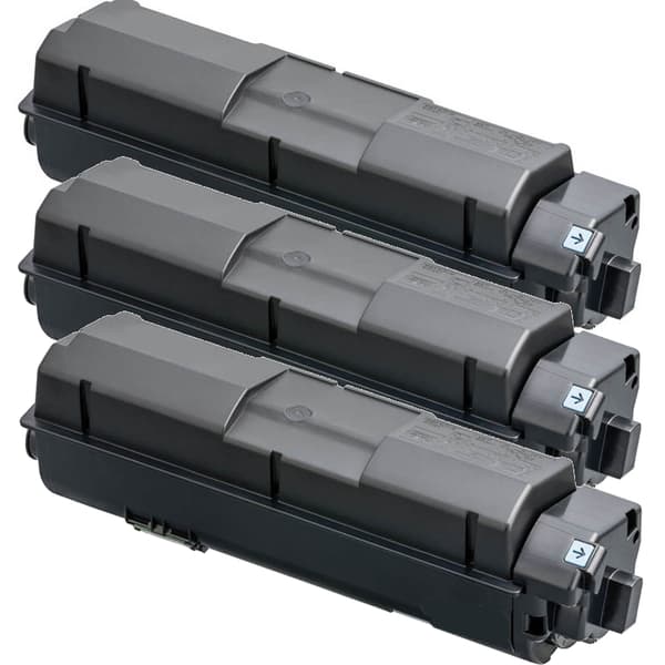 Kompatibel -  Kyocera TK-1170 BK combo pack 3 stk Toner (21600 sidor)