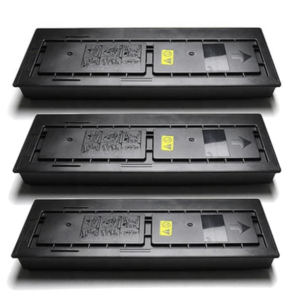 Kompatibel - Kyocera TK-435 BK combo pack 3 stk Toner - TK-435 - Svart 45000 sider