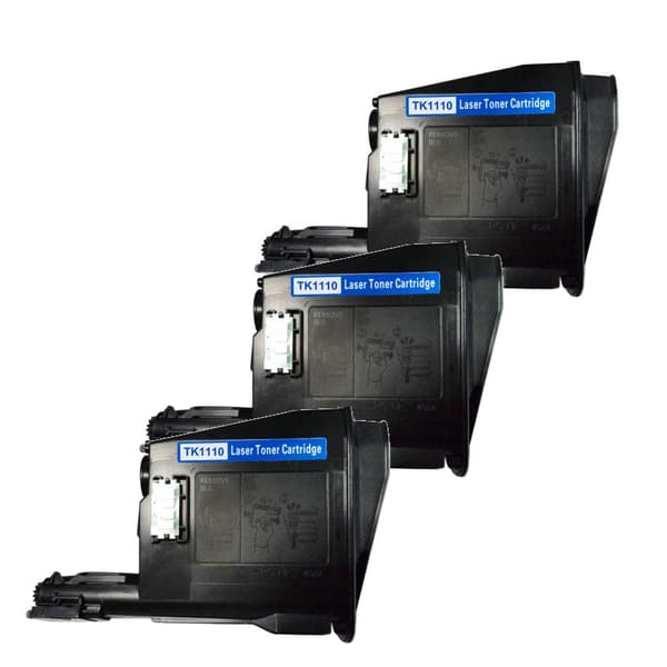 Kompatibel - Kyocera TK1110 BK combo pack 3 stk Toner - Sort 7500 sider