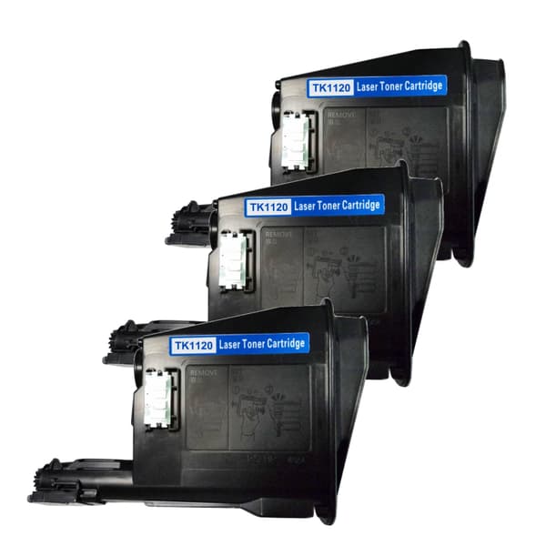 Kompatibel - Kyocera TK1120 BK combo pack 3 stk Toner - Svart 9000 sider