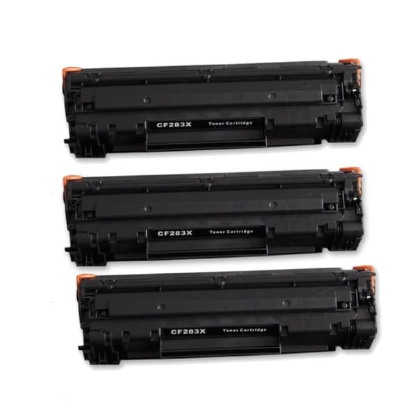 Kompatibel - HP 283X BK combo pack 3 stk Toner - CF283X - Sort 6600 sider