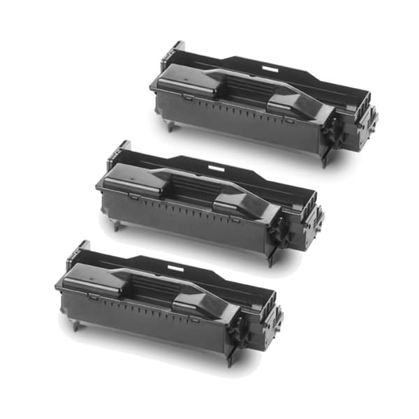Kompatibel - OKI B411 BK combo pack 3 stk Toner - Svart 12000 sider