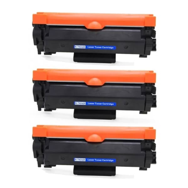 Kompatibel - Brother TN 2420 BK combo pack 3 stk Toner (9000 sidor)