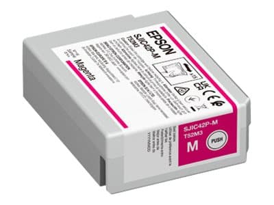 Epson SJIC42P-M - 50 ml - magenta - original - blekkpatron - for ColorWorks CW-C4000E (BK), CW-C4000E (MK)