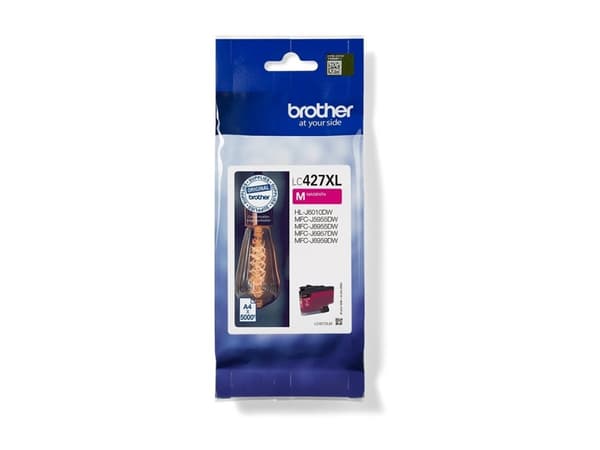 Brother LC427XLM - Høykapasitets - magenta - original - blekkpatron - for Brother HL-J6010DW, MFC-J5955DW, MFC-J6955DW, MFC-J6957DW