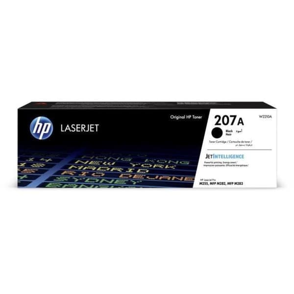 Äkta HP Black 207A W2210A Toner - HP - För Color LaserJet Pro M255/MFP M282/ M283