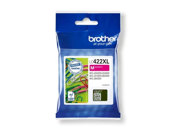 Brother LC422XLM - Magenta - original - blekkpatron