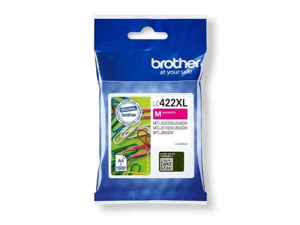 Brother LC422XLM - Magenta - original - blekkpatron