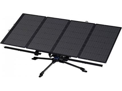 EcoFlow 50036001, Itsesuuntautuva aurinkopaneeli, Vapaasti seisova, Musta, Harmaa, IP54, Akku, 2500 mm