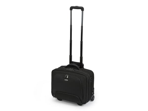 Dicota D30924-RPET, Tietokonelaukku pyörillä, Polyesteri, 3,55 kg, Musta