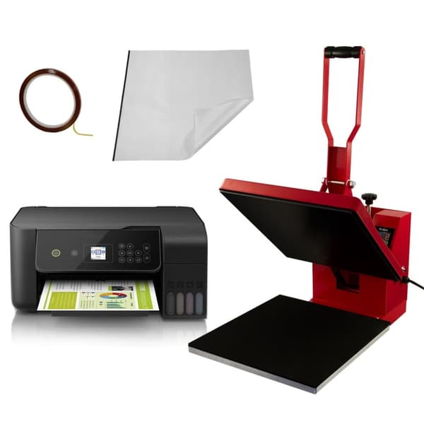 Varmepresse 38 x 38cm & Sublimationsprinter
