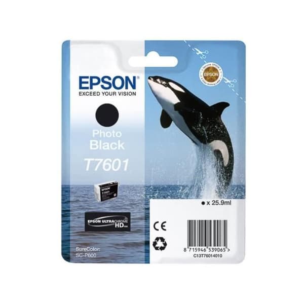 EPSON bläckpatron T7601 svart - Orca (C13T76014010)