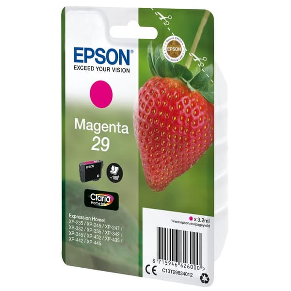 EPSON 29 bläckpatron - Magenta - Claria Home Ink - 3,2 ml