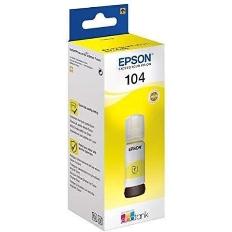 Epson ECOTANK 104 GUL bläckpatron