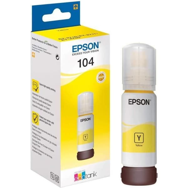 Epson ECOTANK 104 GUL bläckpatron