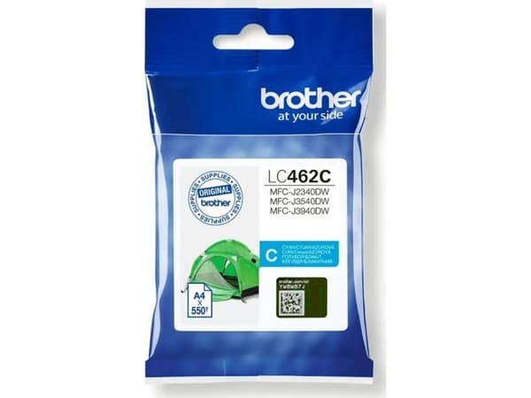 Brother LC462C - Cyan - original - blekkpatron - for Brother MFC-J2340DW, MFC-J3540DW, MFC-J3940DW