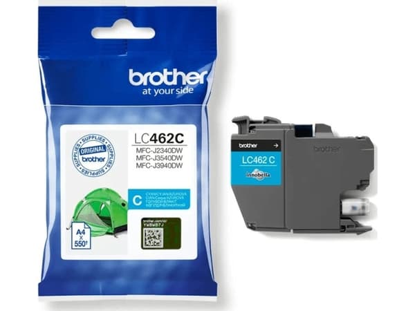 Brother LC462C - Cyan - original - blekkpatron - for Brother MFC-J2340DW, MFC-J3540DW, MFC-J3940DW