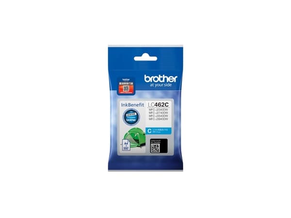 Brother LC462C - Cyan - original - blekkpatron - for Brother MFC-J2340DW, MFC-J3540DW, MFC-J3940DW