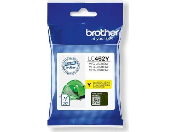 Brother LC462Y - Gul - original - blekkpatron - for Brother MFC-J2340DW, MFC-J3540DW, MFC-J3940DW