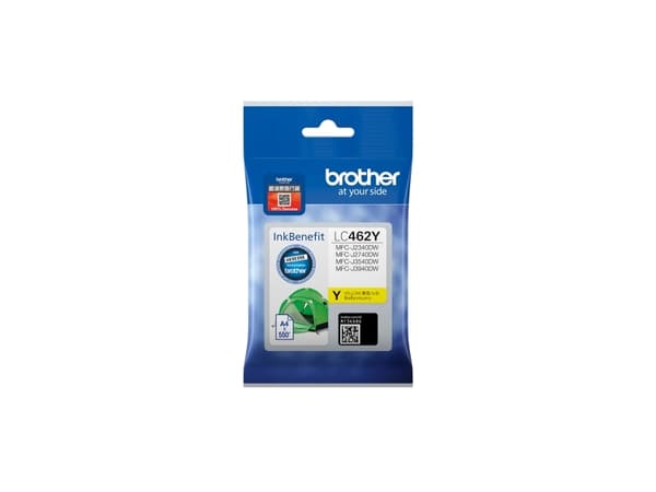 Brother LC462Y - Gul - original - blekkpatron - for Brother MFC-J2340DW, MFC-J3540DW, MFC-J3940DW