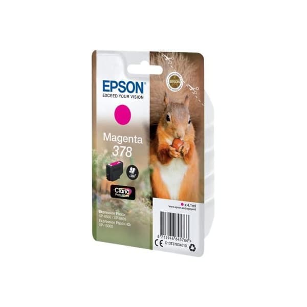Epson 378 magenta bläckpatron - Claria Photo HD Ink - XP-15000/XP-8500/XP-8505
