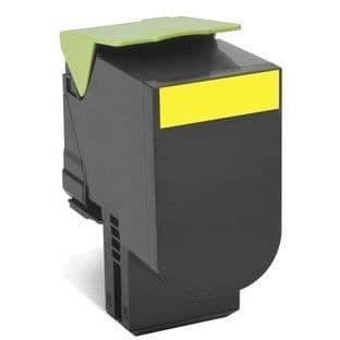 Lexmark 802SY gul tonerkassett - 80C2SY0 - upp till 2 000 sidor