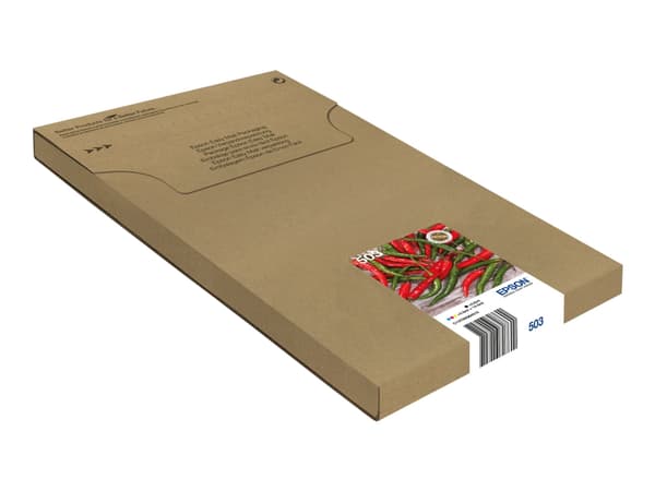 Epson 503 EasyMail, Perusvärintuotto, 4,6 ml, 3,3 ml, 4 kpl, Monipakkaus