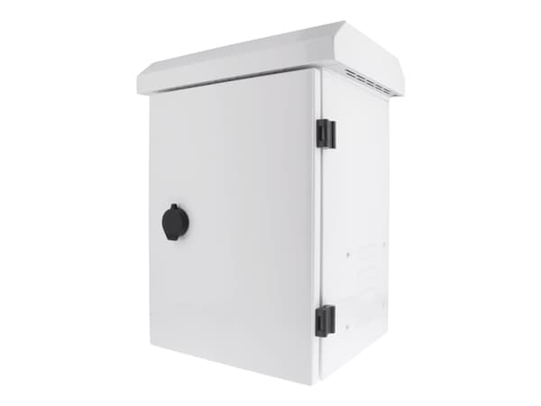 DELTACO låsbart väggskåp 250x240x350mm, IP55, vi