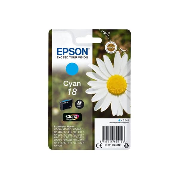 EPSON bläckpatron - Cyan - Standard 3,3ml - Blister