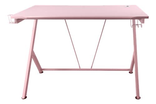 PT85 Gaming table metal legs PVC treated surface pink