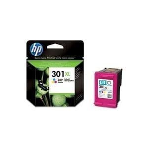 Hewlett-Packard HP 301XL - printerpatron - 1 x farve (cyan, magenta, gul) - 330 sider (CH564EE#301)