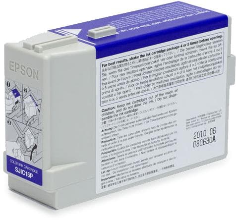 Epson färgpatron (3-färg), innehåll: 78,9 ml, för Epson ColorWorks C3400 (C33S020464)