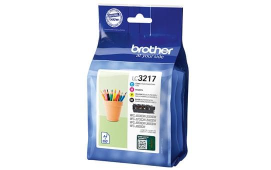 Brother LC-3217 - Blækpatron / Sort / Cyan / Magenta / Gul
