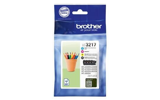 Brother LC-3217 - Blækpatron / Sort / Cyan / Magenta / Gul