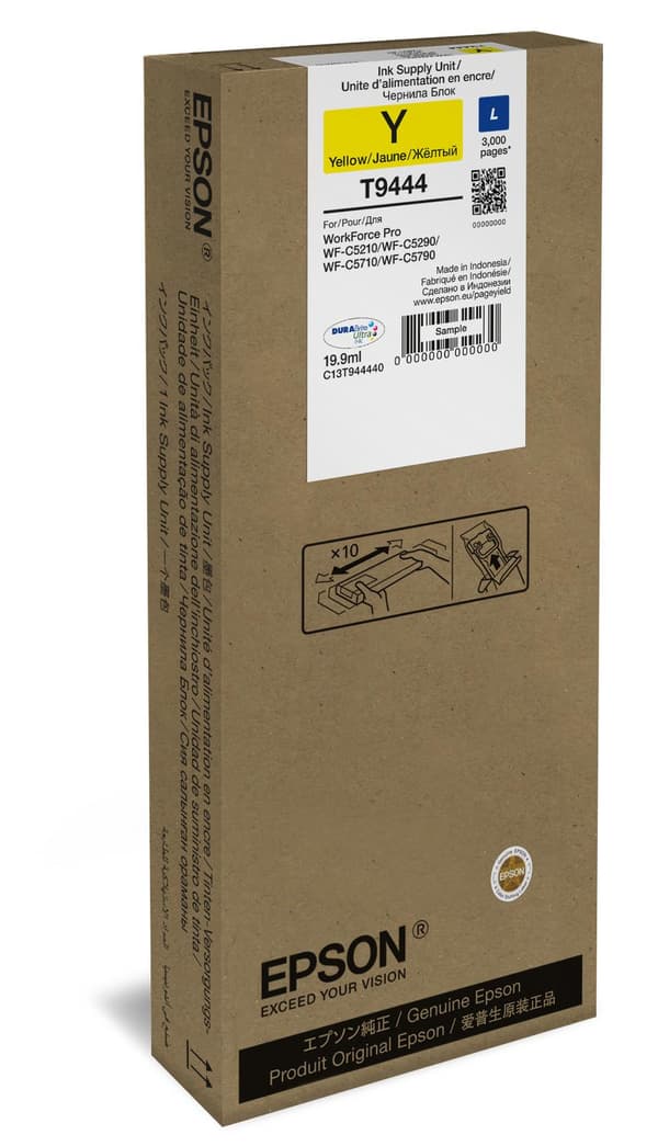 Epson - C13T944440 - T9444 - Bläckpatron gul