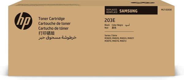 Samsung MLT-D203E - Ekstra høj ydelse - Sort - Original - Tonerpatron (SU885A) - til ProXpress SL-M3820, SL-M3870, SL-M4020, SL-M4024, SL-M4070, SL-M4