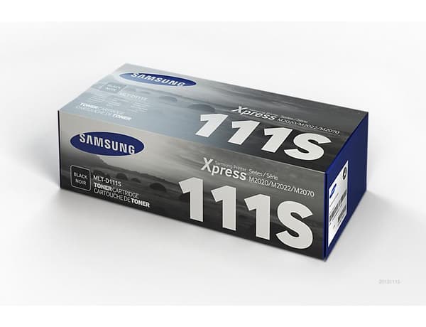 Samsung Toner MLT-D111S - Musta - Kapasiteetti: 1 000 sivua (MLT-D111S/ELS)