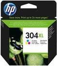 HP 304XL - Højtydende - farvestofbaseret trefarvet - original - blækpatron - til AMP 130, Deskjet 26XX, 37XX, Envy 50XX