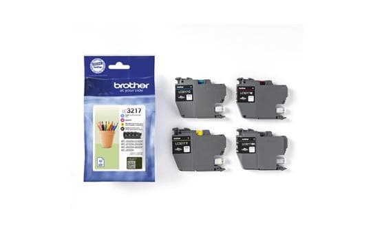 Brother LC-3217 - Bläckpatron / Svart / Cyan / Magenta / Gul