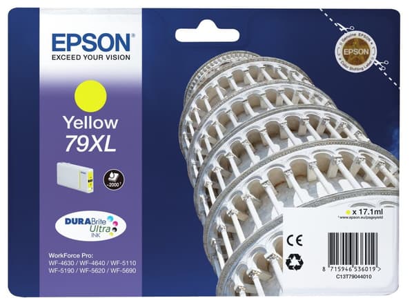 Epson 79XL - Bläckpatron / Gul / Hög kapacitet
