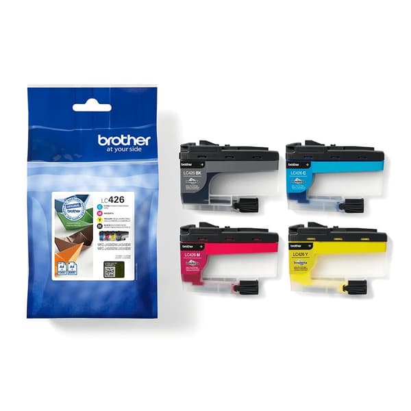 Brother LC426 - 4-pak - sort, gul, cyan, magenta - original - blækpatron - til Brother MFC-J4335DWXL, MFC-J4340DW, MFC-J4535dw, MFC-J4535DWXL, MFC-J45