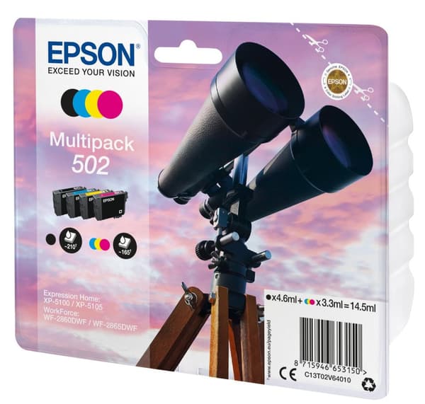 Epson 502 - Blækpatron / Multipack