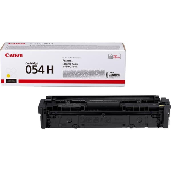 Canon 054 H - Høj kapacitet - gul - original - tonerpatron - til ImageCLASS LBP622Cdw, MF641CW, MF642Cdw, MF644Cdw