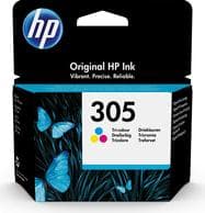 HP 305 - 4,48 ml - väri (syaani, magenta, keltainen) - alkuperäinen - mustepatruuna - malleihin Deskjet 1255, 23XX, 27XX, DeskJet Plus 41XX, Envy 60XX