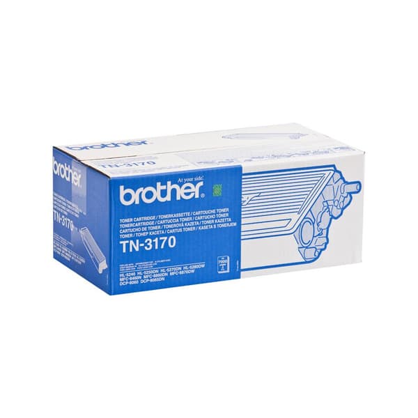 Brother Toner TN-3170 - Sort - Kapacitet: 7.000 sider (TN3170)