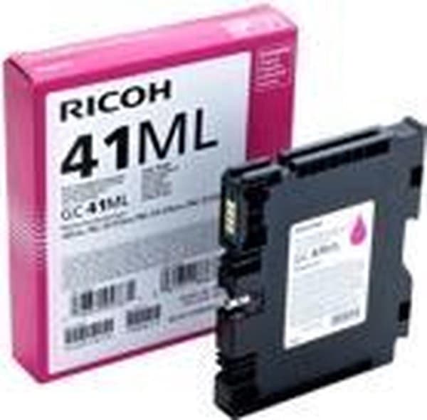 Ricoh GC 41ML - Low Yield - magenta - alkuperäinen - mustepatruuna - malleihin Ricoh Aficio SG 2100, Aficio SG 3100, Aficio SG 3110, Aficio SG 7100, S